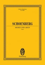 Schoenberg: Moses und Aron (Study Score) published by Eulenburg